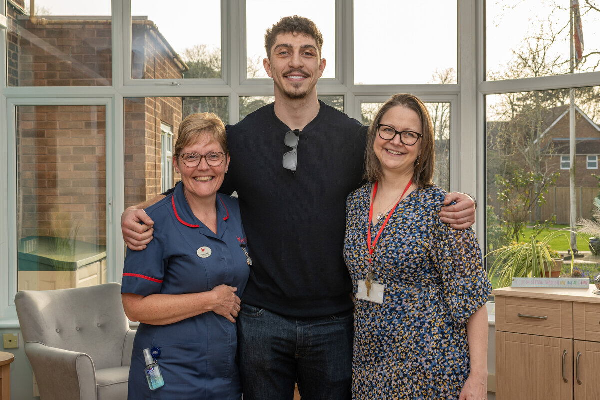 Lewis Williams launches 2026 fundraising campaign for The Myton Hospices